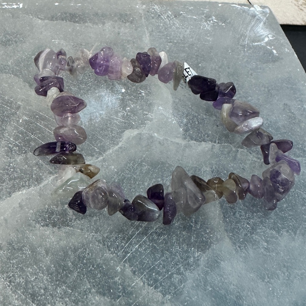Purple Gemstone Bracelet